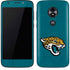 NFL Jacksonville Jaguars Teal Distressed Moto E5 Play Skin